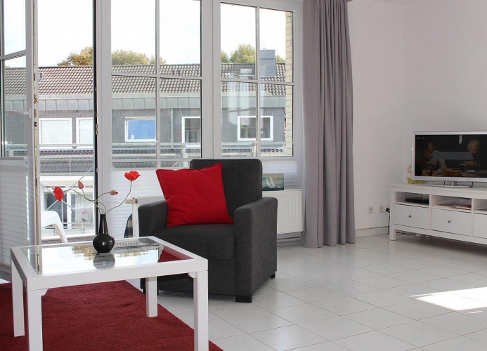 Obj. 18, 2-3 Personen,strandnah, Balkon, Wlan
