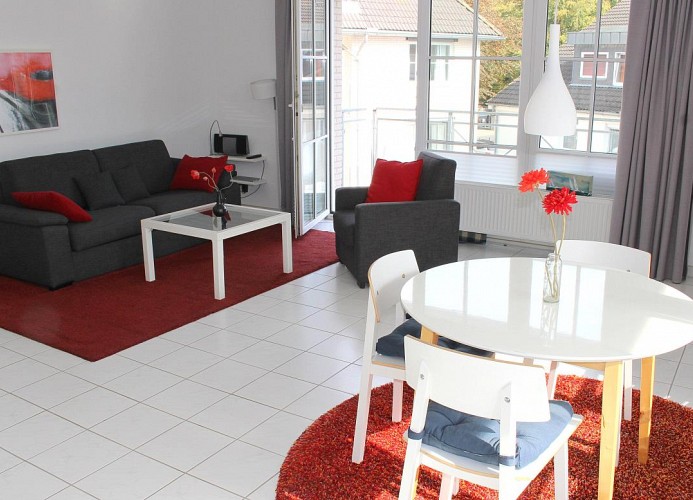 Obj. 18, 2-3 Personen,strandnah, Balkon, Wlan
