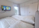 Obj 14 Carpe Diem ca 30 m zum Strand 2 Schlafzimmer Schwimmbad Sauna  2 TV WLAN  Balkon  für bis zu 4 Personen