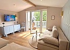 Panorama Premium Suite XL im Ferienhaus Urban mit Meerblick Sauna Strandkorb für 8 Erwachsene und 2 Kinder ab 3 J. 