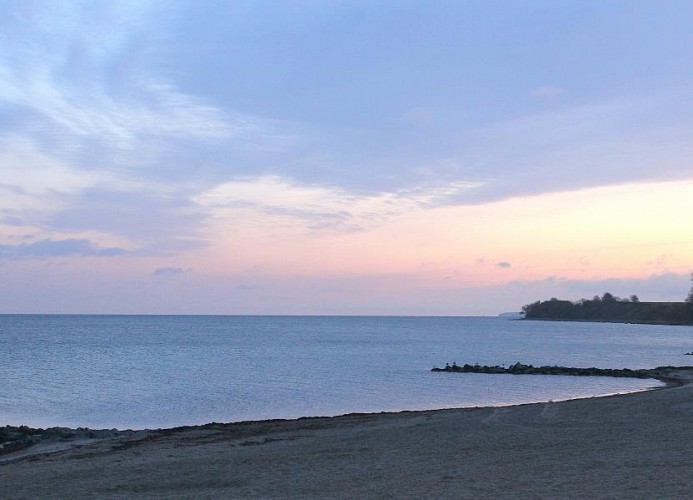 Morgens an der Ostsee