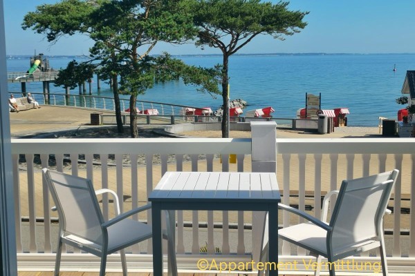 Ein Platz an der Sonne.Blick vom Wohnzimmer/Balkon