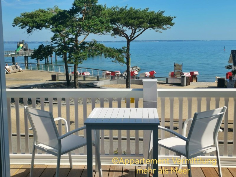 Ein Platz an der Sonne.Blick vom Wohnzimmer/Balkon