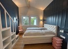 Panorama Suite XL im Ferienhaus Urban mit Meerblick Strandkorb für bis zu 10 Personen