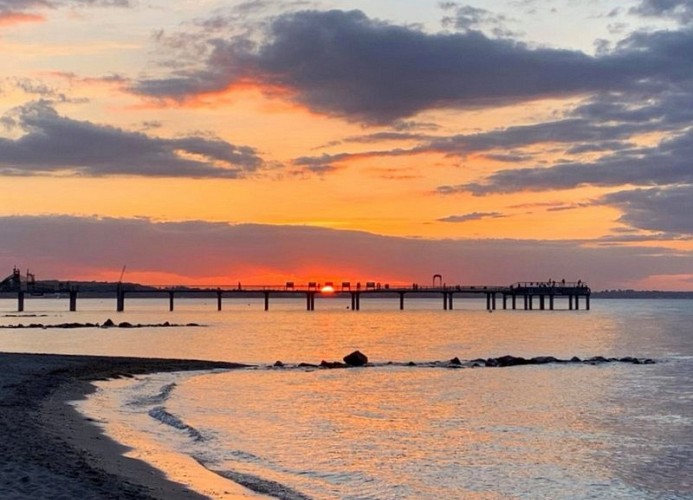 Wenn in Niendorf die Sonne untergeht....