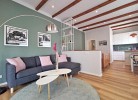Ferienhaus  Urban  Fewo Backyard 2 Pers Terrasse WLAN gegenüber vom Strand