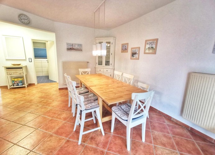Obj 87 Familiy Ferienhaus für 2 bis 6 Personen 100 m zum Strand Garten