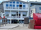 Panorama Premium Suite XL im Ferienhaus Urban mit Meerblick Sauna Strandkorb für 8 Erwachsene und 2 Kinder ab 3 J. 