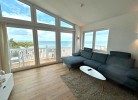 Panorama Suite XL im Ferienhaus Urban mit Meerblick Strandkorb für bis zu 10 Personen