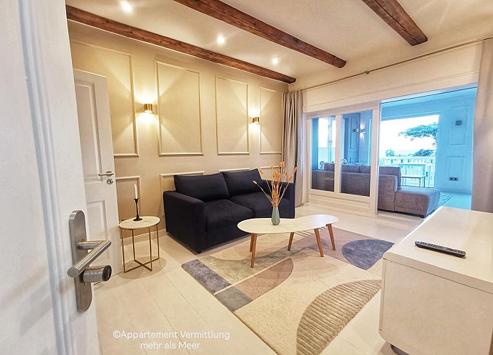Ferienhaus Urban Fewo 40 | Beletage 2 bis 6 Personen mit Panorama Meerblick | WLAN gegenüber vom Strand