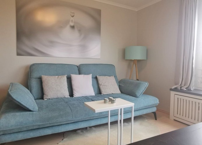 Obj 14 Carpe Diem ca 30 m zum Strand 2 Schlafzimmer Schwimmbad Sauna  2 TV WLAN  Balkon  für bis zu 4 Personen