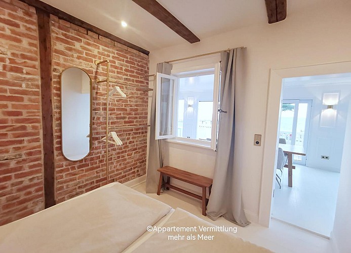 Ferienhaus Urban Fewo 40 | Beletage 2 bis 6 Personen mit Panorama Meerblick | WLAN gegenüber vom Strand