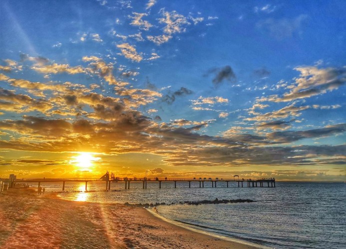 Sonnenaufgang Ostsee