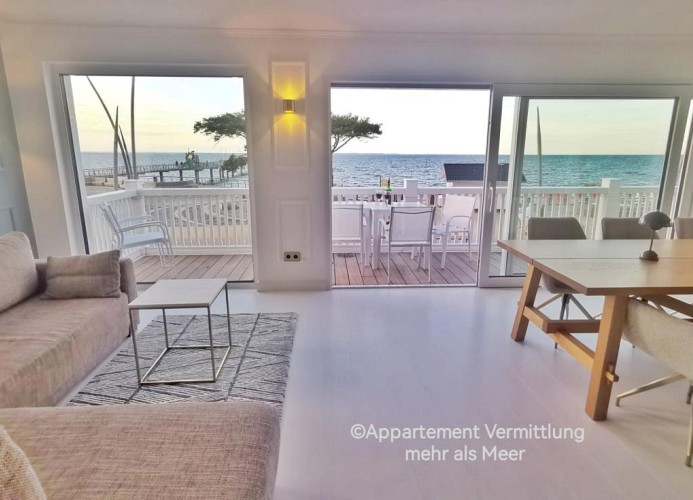 Ferienhaus Urban Fewo 40 | Beletage 2 bis 6 Personen mit Panorama Meerblick | WLAN gegenüber vom Strand