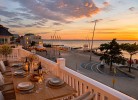 Panorama Premium Suite XL im Ferienhaus Urban mit Meerblick Sauna Strandkorb für 8 Erwachsene und 2 Kinder ab 3 J. 