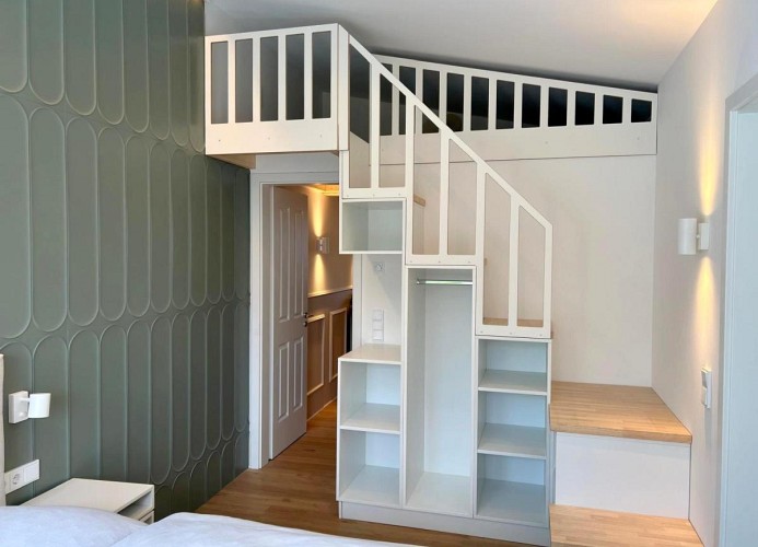 Panorama Suite  im Ferienhaus Urban mit Meerblick für bis zu 8 Personen