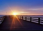 Sonnenuntergang Seebrücke Travemünde
