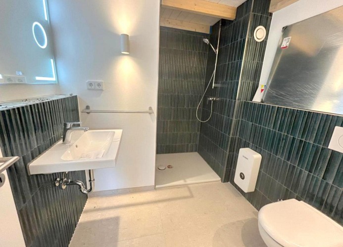 Panorama Suite XL im Ferienhaus Urban mit Meerblick Strandkorb für bis zu 10 Personen