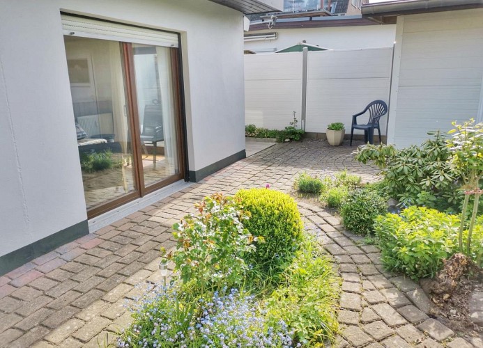 Obj  47 Ferienbungalow für 2 Personen WLAN Terrasse ca 300 m zum Strand
