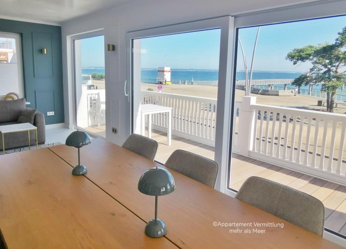 Ferienhaus Urban Fewo 40 | Beletage 2 bis 6 Personen mit Panorama Meerblick | WLAN gegenüber vom Strand