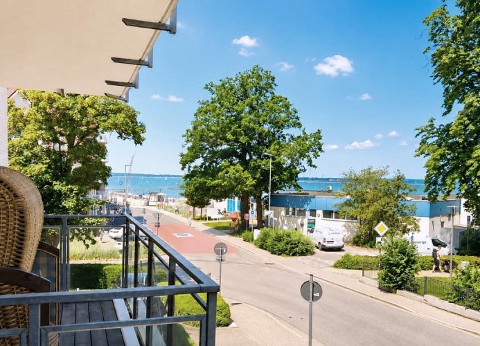 Obj. 77, 2-4 Personen, strandnah, Strandkorb teilweise Meerblick, WLAN