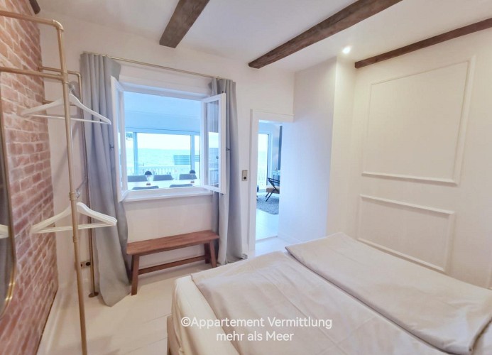 Ferienhaus Urban Fewo 40 | Beletage 2 bis 6 Personen mit Panorama Meerblick | WLAN gegenüber vom Strand