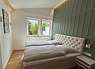 Panorama Premium Suite XL im Ferienhaus Urban mit Meerblick Sauna Strandkorb für 8 Erwachsene und 2 Kinder ab 3 J. 