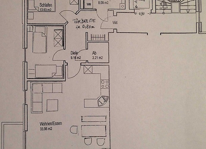 Obj. 42, 2-4 Personen, strandnah, Balkon, Wlan