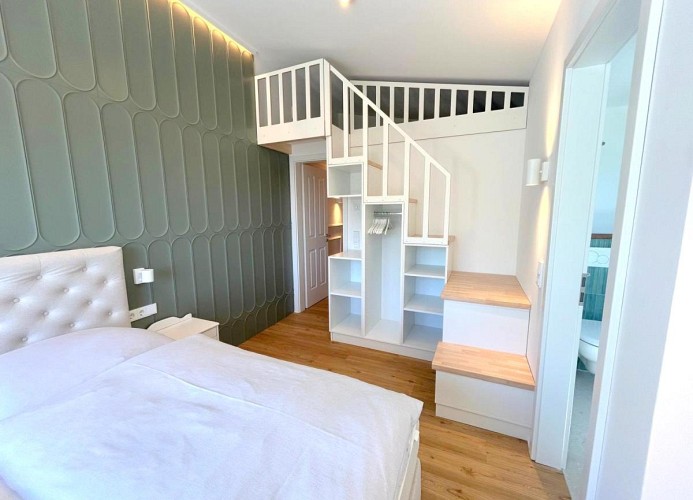Panorama Suite  im Ferienhaus Urban mit Meerblick für bis zu 8 Personen