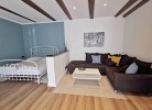 Ferienhaus  Urban  Fewo  Alte Backstube 2-4 Personen WLAN  20  m zum Strand Terrasse 