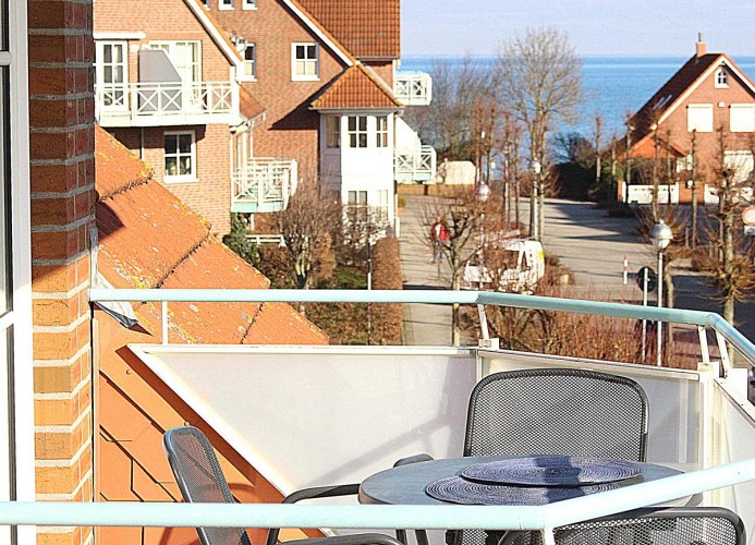 Obj. 52, 4-5 Personen, Meerblick vom  Balkon, strandnah, Balkon, WLAN