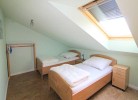 1.OG: 3.Schlafzimmer mit 2 Einzelbetten