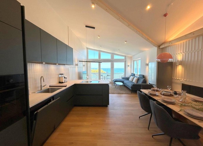 Panorama Suite  im Ferienhaus Urban mit Meerblick für bis zu 8 Personen