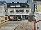 Hausansicht - der kurze Weg zum Strand