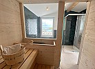 Panorama Premium Suite XL im Ferienhaus Urban mit Meerblick Sauna Strandkorb für 8 Erwachsene und 2 Kinder ab 3 J. 